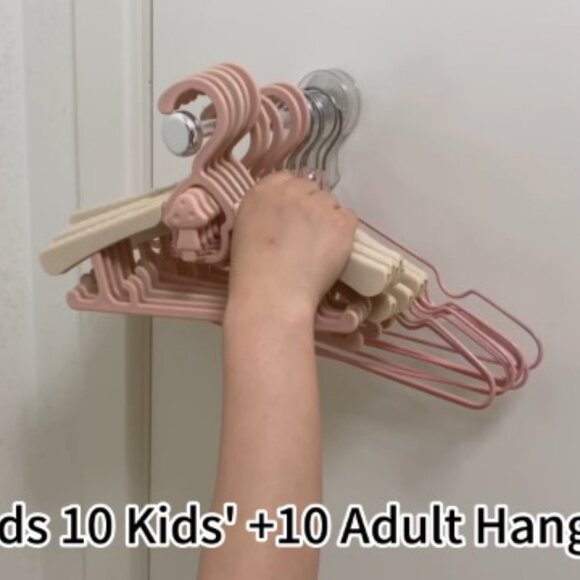 Suction Cup Hanger Organizer Stacker Extendable Closet Space Saver - Picture 8 of 8